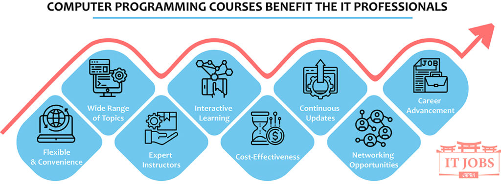 Computer programming courses benefit the IT professionals